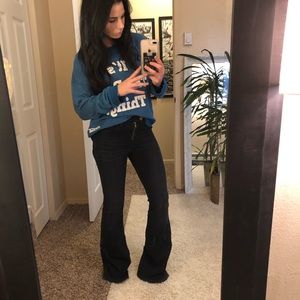 McGuire Denim Exposed Zipper Voyage Flare